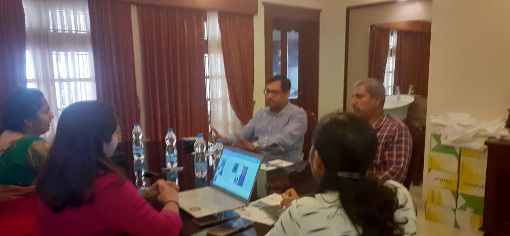 Mr. Sajeev Kumar, Vice President - Industry Relations (South and West) at Medhavi Skill University, along with Team LP GIMSAT, gearing up for new advancements. The discussion is geared towards delivering top-notch vocational education and training to empower the youth, elevating their employability across diverse sectors. The collaboration will see Medhavi Skill University and LP GIMSAT working together to design and develop industry-relevant skill courses and training programs.