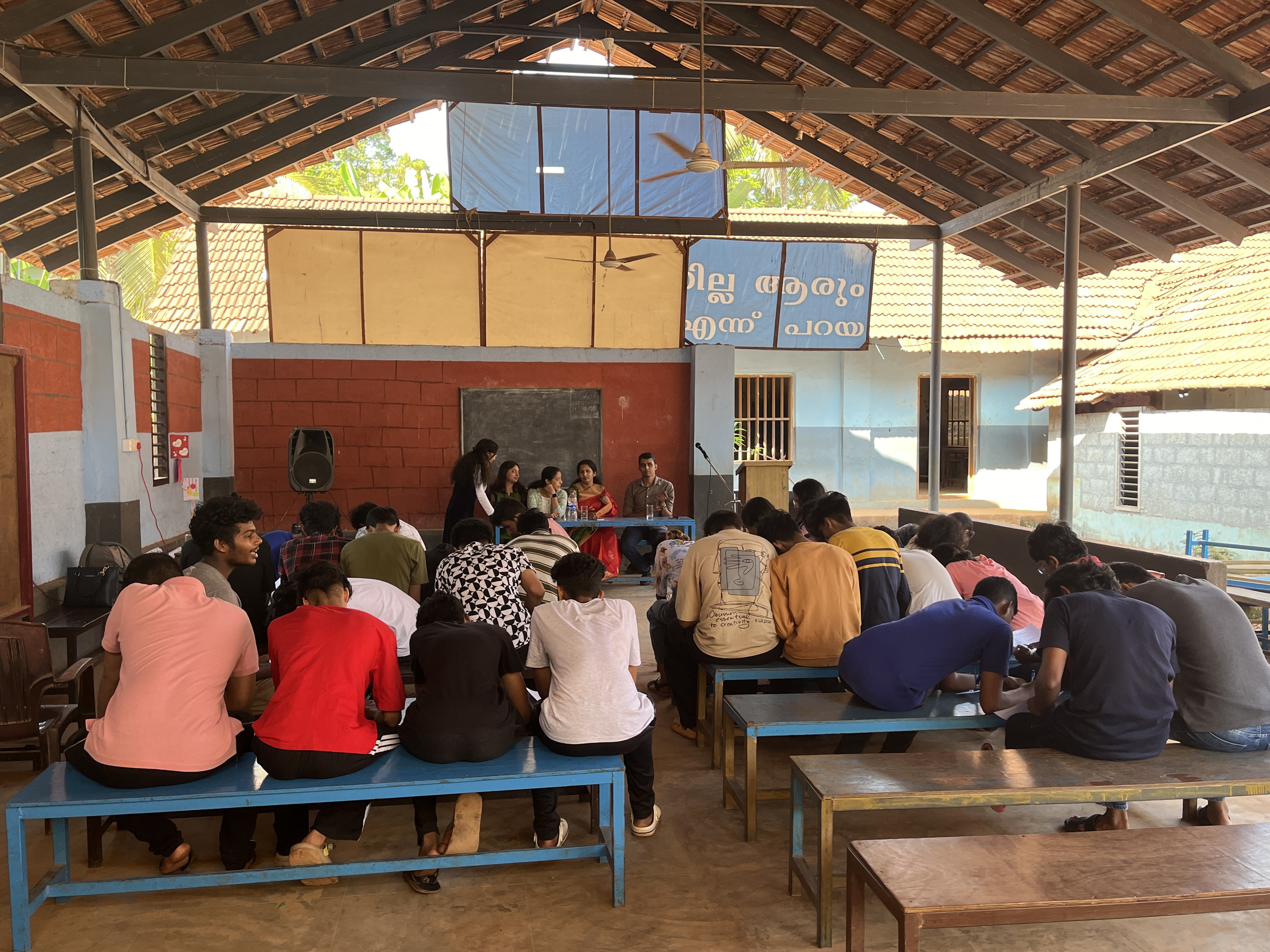 We conducted a session on Career Counselling for the students.